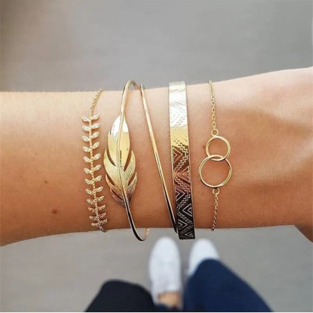 BRACELET PLUME